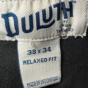 430Duluth Trading Co Flex Fire Hose Pants Men Relaxed Fit Black Tag 38x34 (34